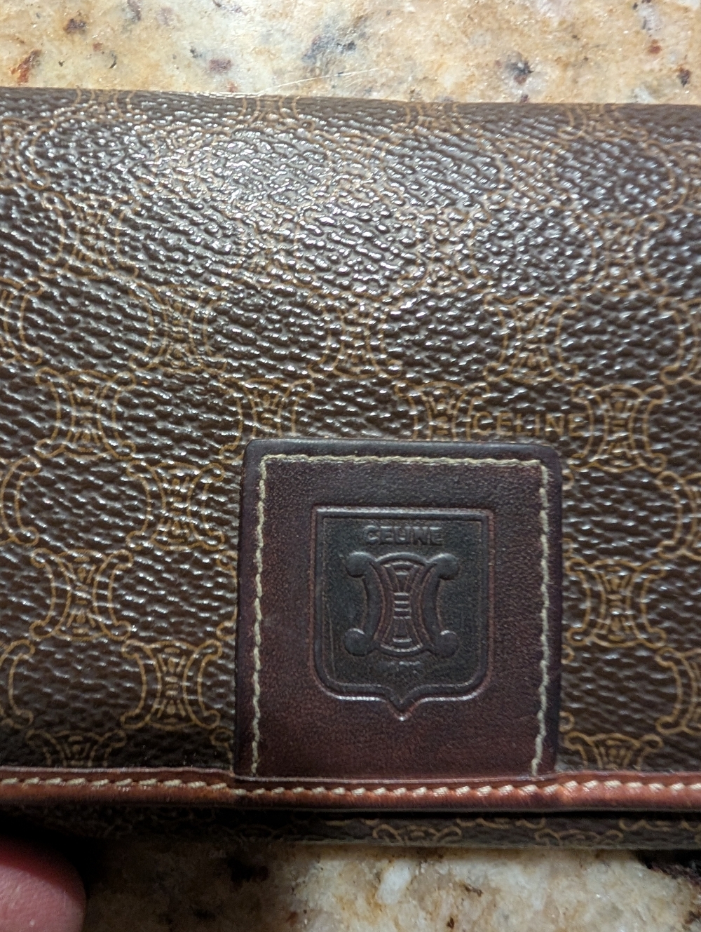 Celine Macadam Continental Wallet Kisslock - Picture 3 of 9